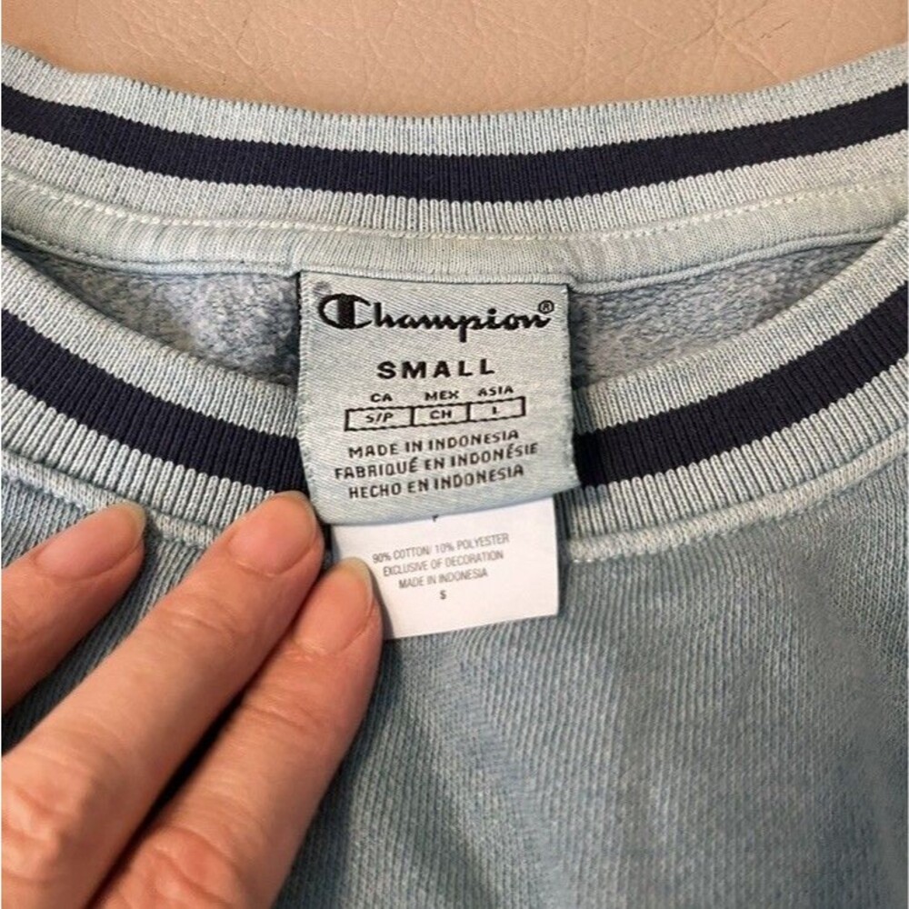 Champion Women's Vintage Wash Cropped Sweatshirt Size S - Picture 6 of 9